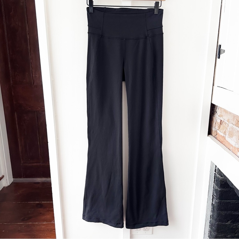 LULULEMON black Groove Pant Flare - Picture 4 of 8